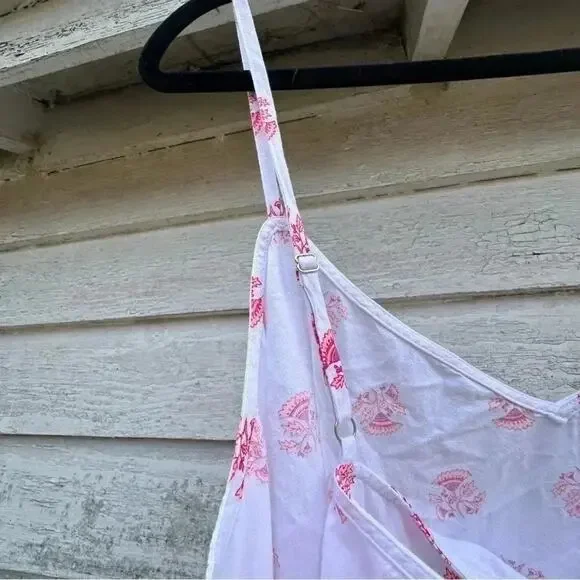 Universal thread, cotton, Sleeveless Maxi Sundress adjustable, straps Plus Size - Picture 7 of 9